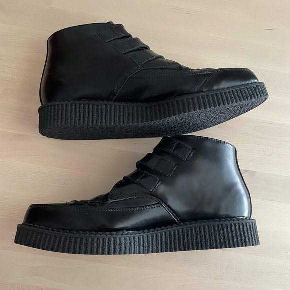 TUK 3 buckle pointed toe winklepicker boots - Picture 5 of 11